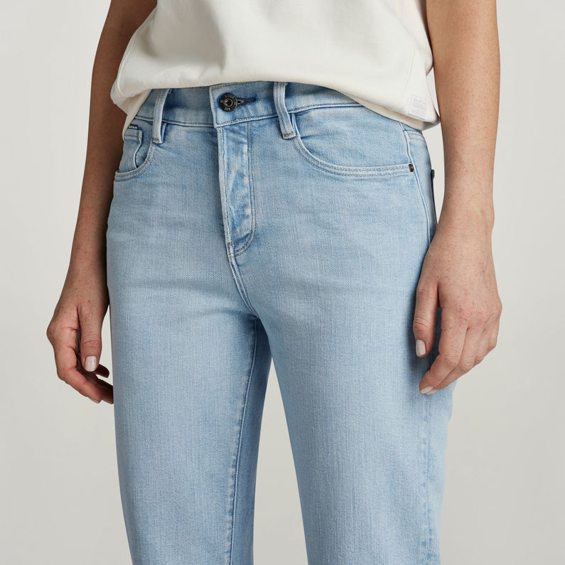 G-STAR Outlet Strace Straight Cropped Jeans Light blue