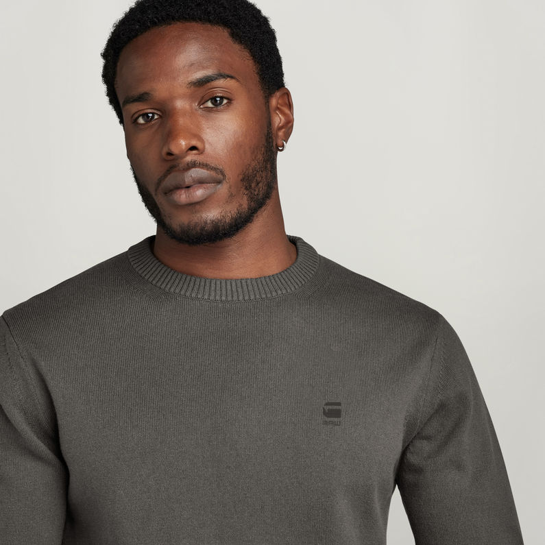 G-STAR Outlet Jersey Premium Core Knitted Gris