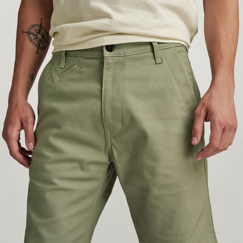 G-STAR Outlet Bronson 2.0 Slim Chino Shorts Green