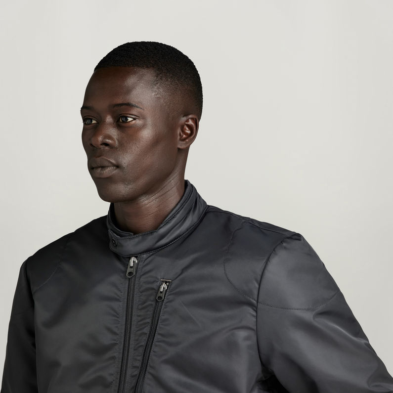 G-STAR Outlet Biker Jacket Black