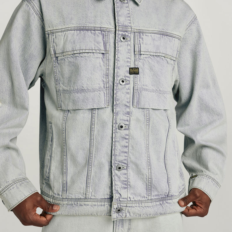 G-STAR Outlet Oversized Denim Jacket Light blue