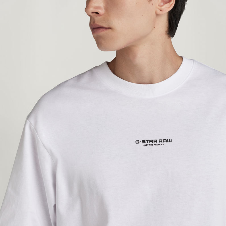 G-STAR Outlet Center Chest Boxy T-Shirt White