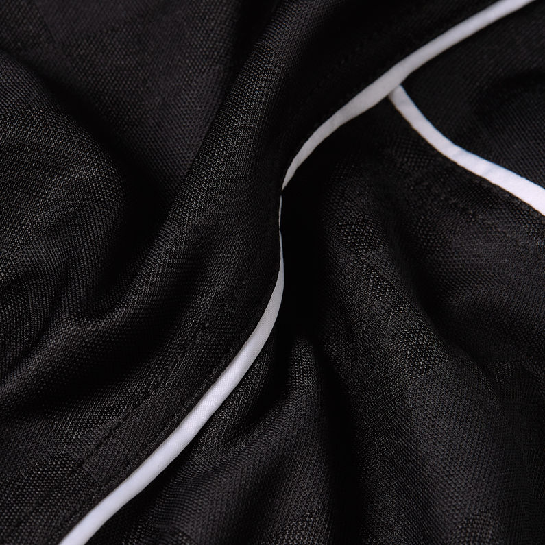 G-STAR Outlet Football Track Top Zip Thru Black