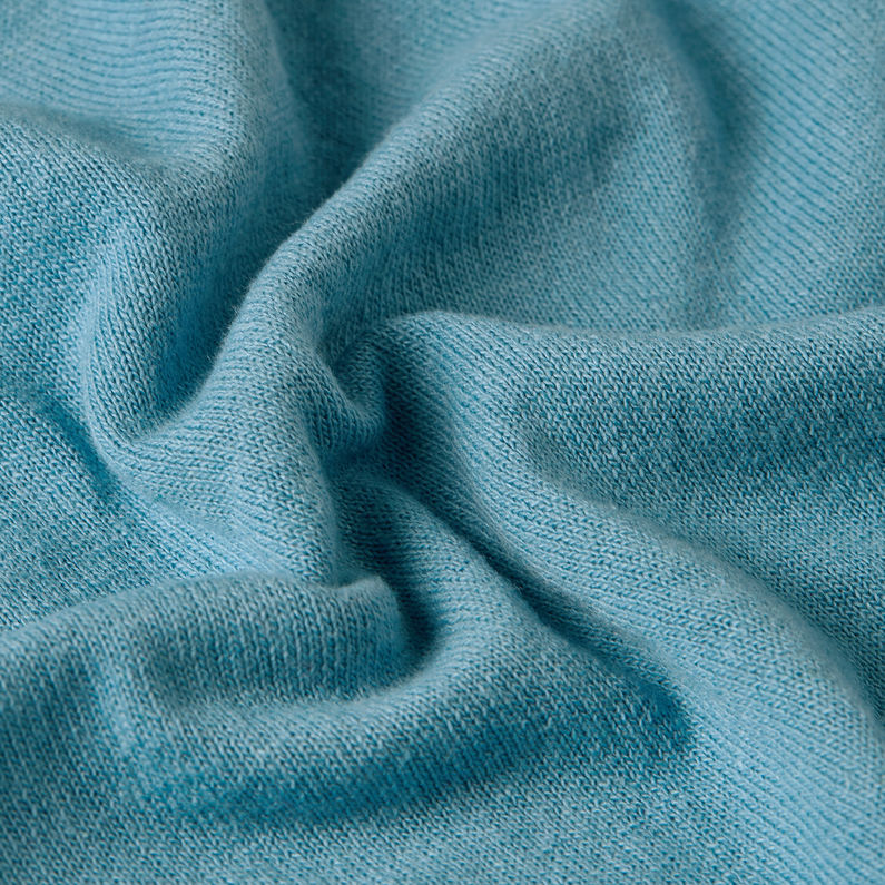 G-STAR Outlet Knitted Polo Medium blue