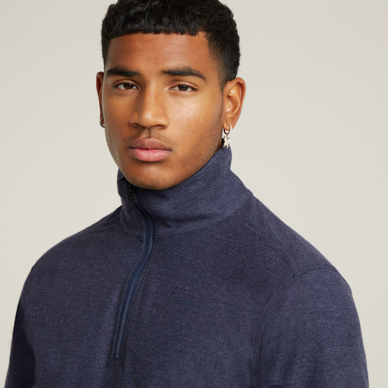 G-STAR Outlet Lightweight Sweater Astro Half Zip Multi color