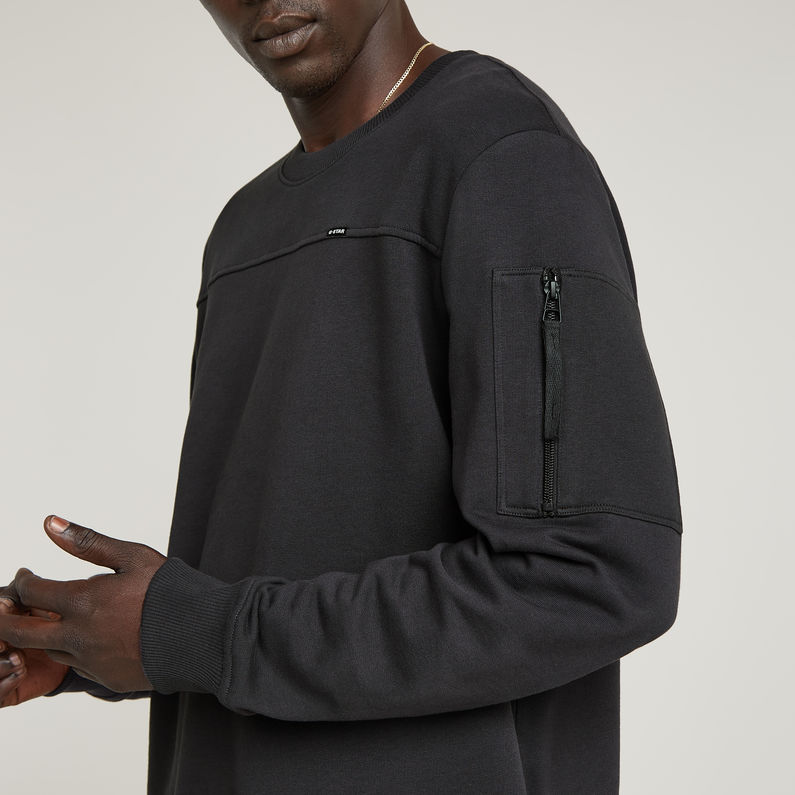 G-STAR Outlet Sleeve Pocket Tweeter Grey