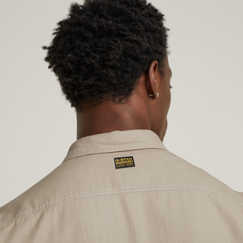 G-STAR Outlet Marine Slim Shirt Beige