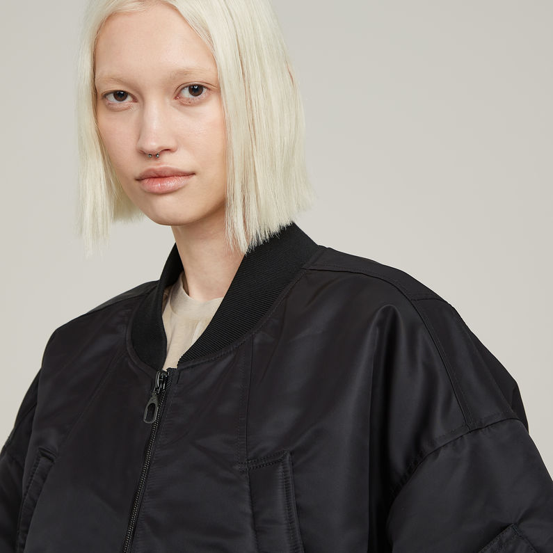 G-STAR Outlet Cazadora Macro Balloon Bomber Negro