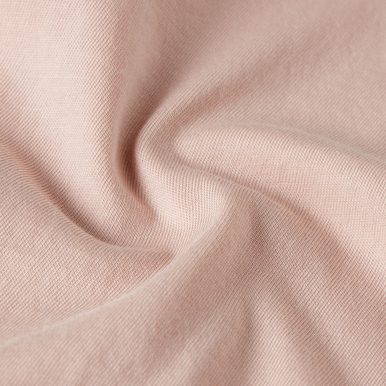 G-STAR Outlet Camiseta Eyben Slim V-Neck2.0 Rosa