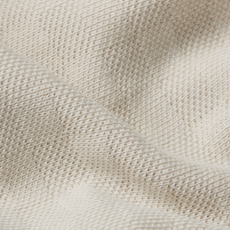 G-STAR Outlet Sudadera Checquard Tweeter Blanco