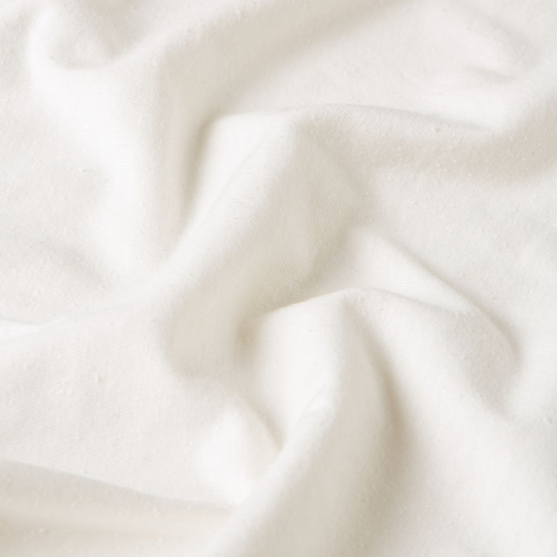 G-STAR Outlet Top Sweet Heart Slim Blanco