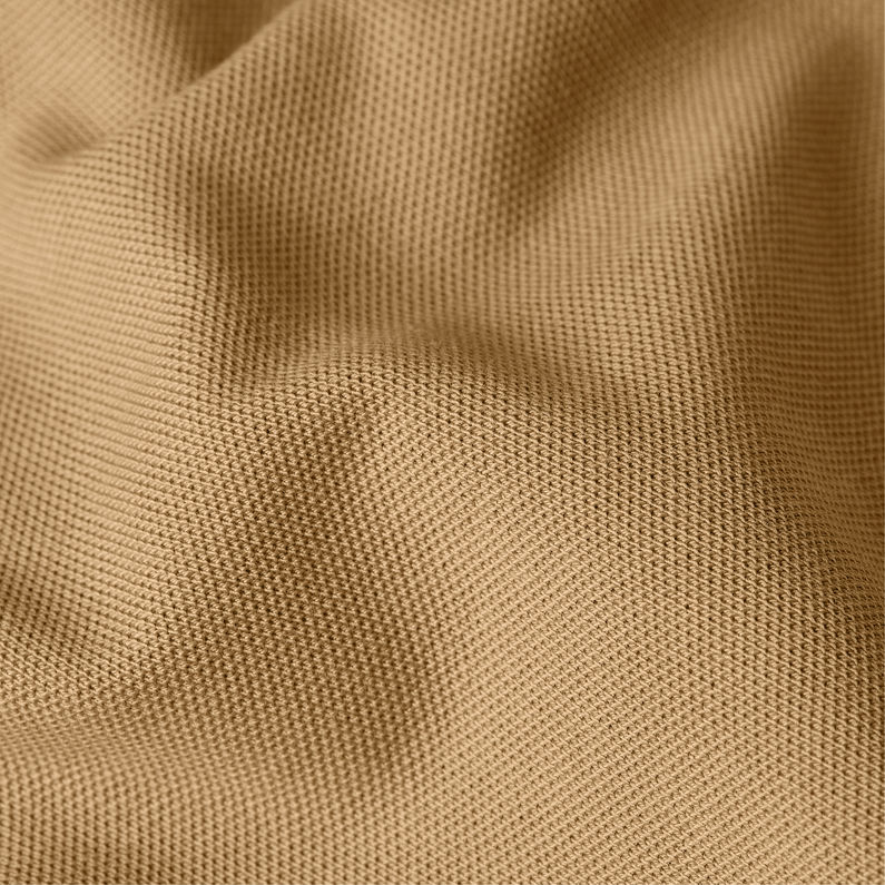 G-STAR Outlet Dunda Slim Stripe Polo Beige