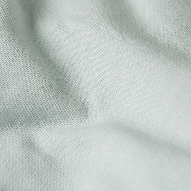 G-STAR Outlet Overdyed Eyben Slim V-Neck Top Light blue