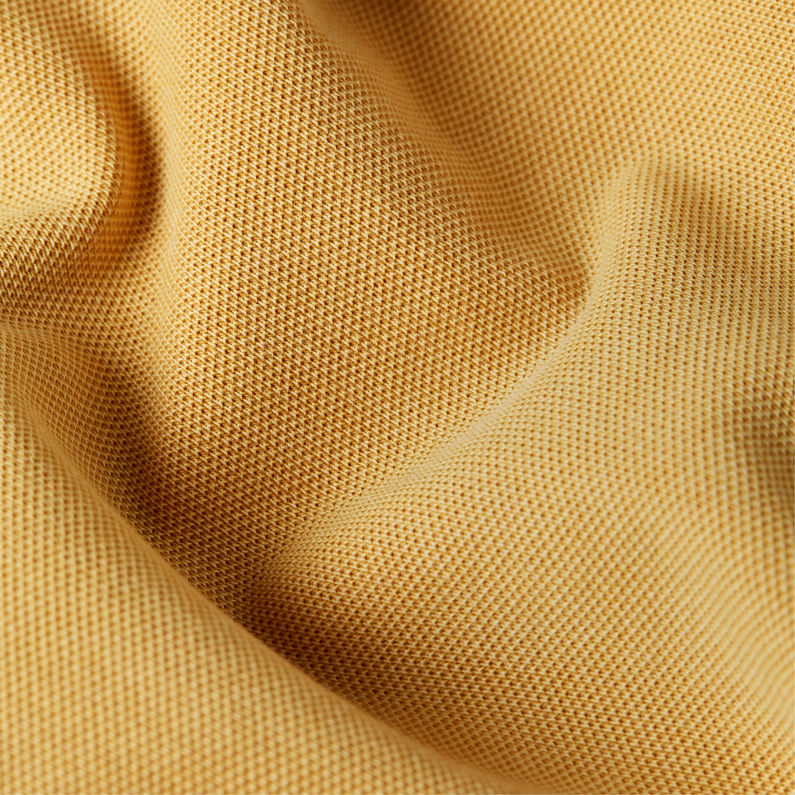 G-STAR Outlet Dunda Overdyed Slim Polo Yellow