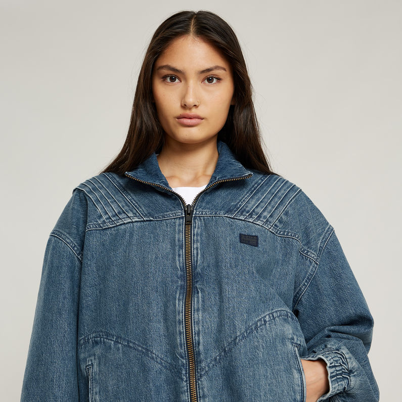 G-STAR Outlet FACETASM Unisex Track Jacket Medium blue