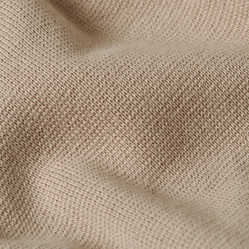 G-STAR Outlet Moto Slim Knitted Sweater Beige