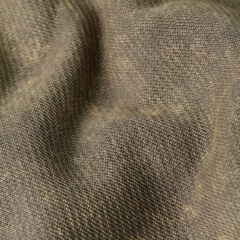 G-STAR Outlet Acid Wash Loose Sweater Brown