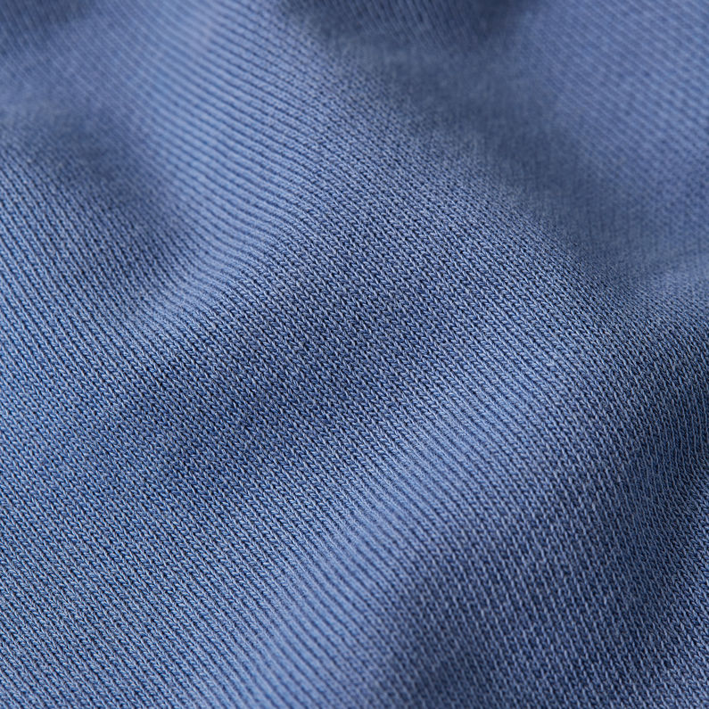 G-STAR Outlet Sudadera Overdyed Seam Details Azul intermedio