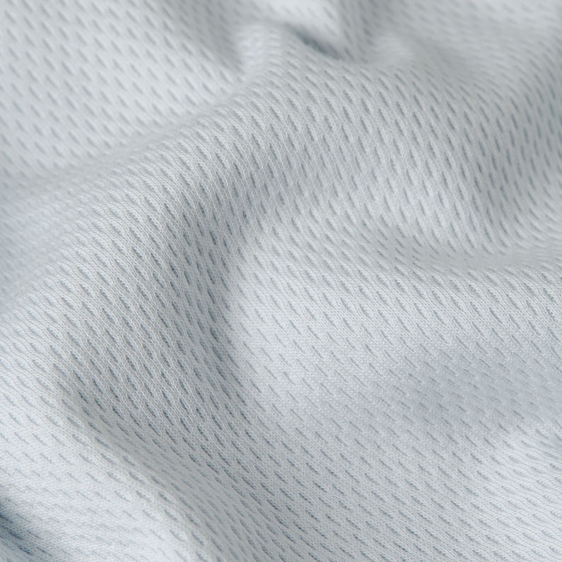 G-STAR Outlet Asymmetrical Zip Slim Tank Top Light blue