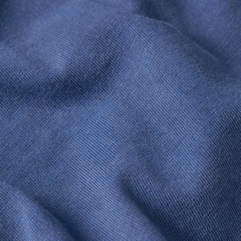 G-STAR Outlet Top Back Zip Overdyed Azul intermedio