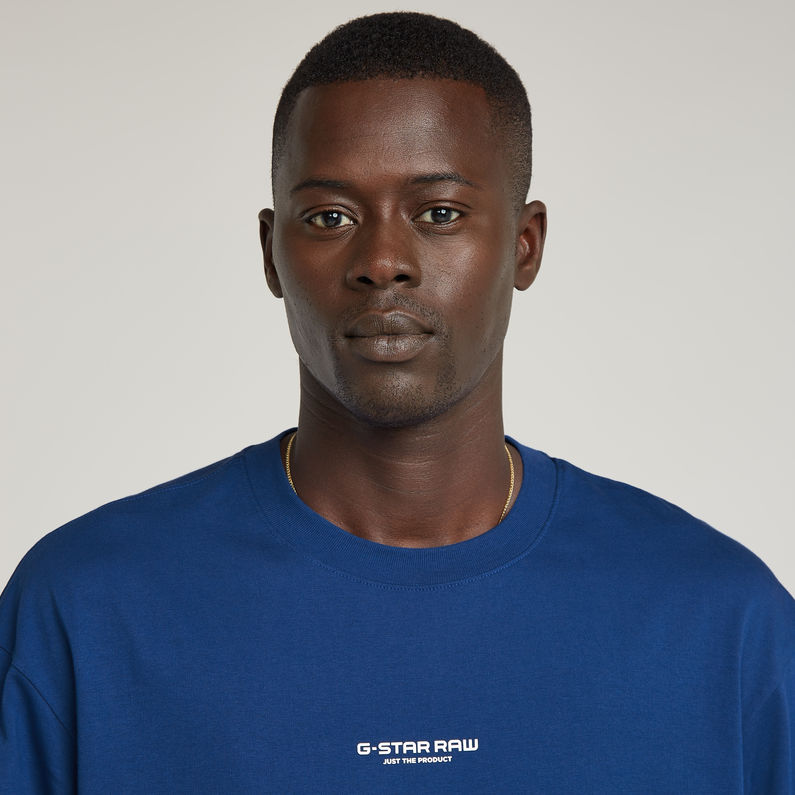 G-STAR Outlet Center Chest Boxy T-Shirt Medium blue