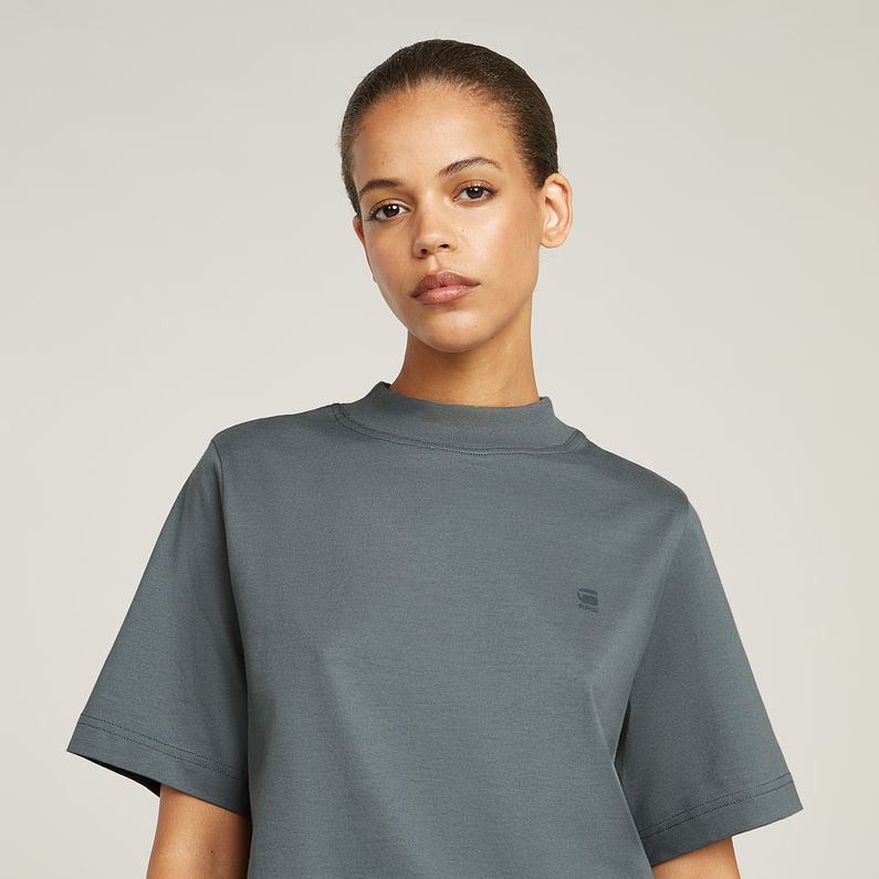 G-STAR Outlet Top Logo Mock Gris