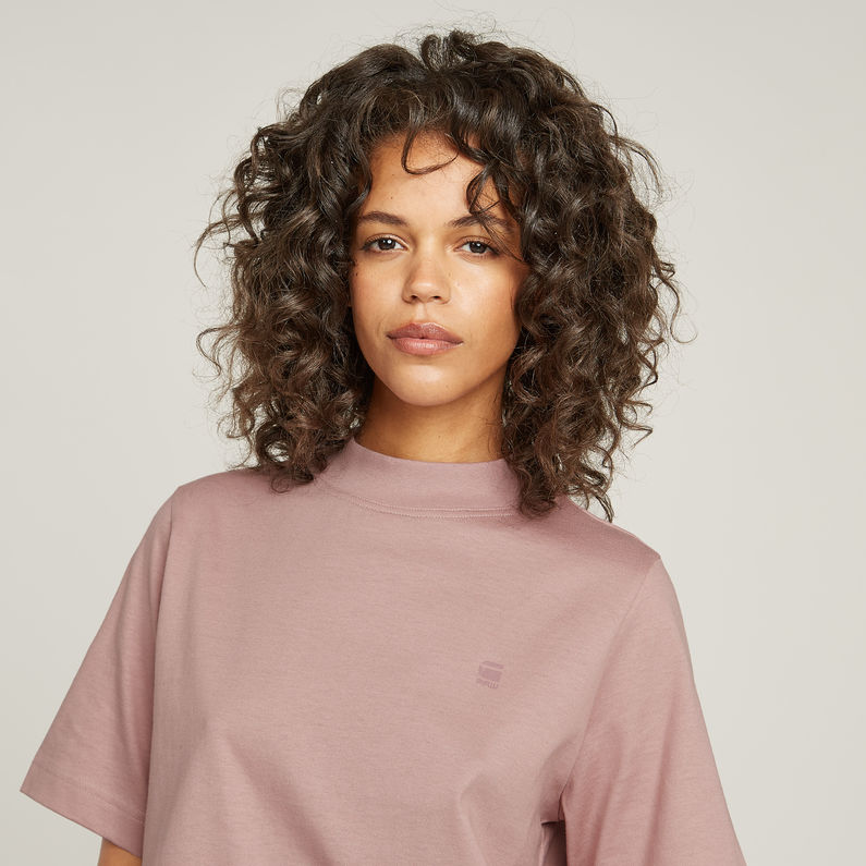 G-STAR Outlet Logo Mock Top Pink