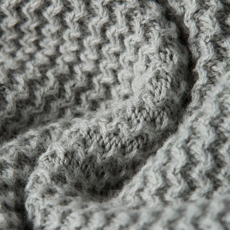 G-STAR Outlet Serrated Knitted Sweater Grey