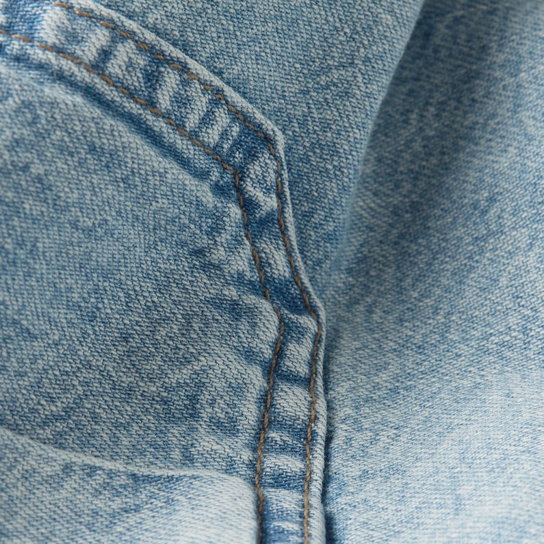 G-STAR Outlet Pleated 2-Pocket Boxy Shirt Light blue