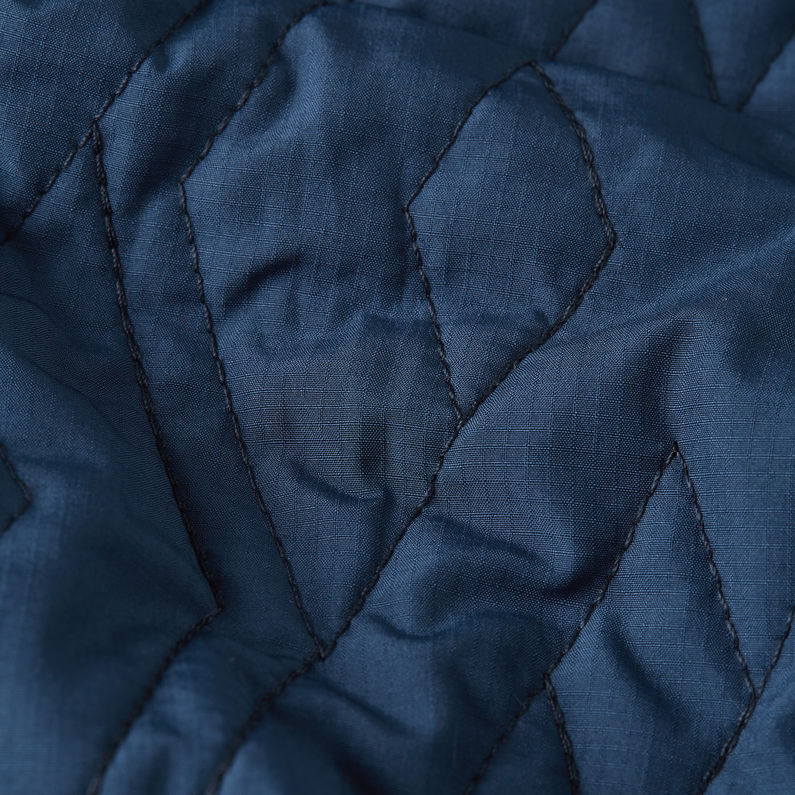 G-STAR Outlet Quilted Bomber Medium blue