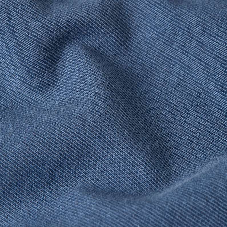 G-STAR Outlet Mini G-Script Logo Overdyed Top Medium blue