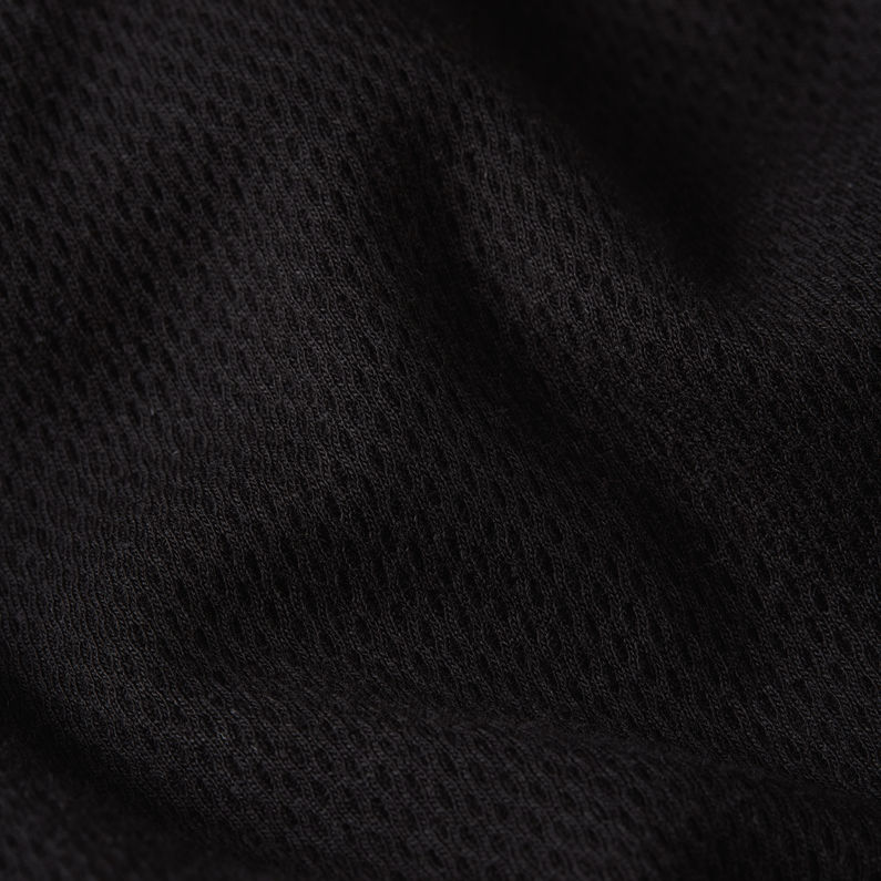 G-STAR Outlet Asymmetrical Zip Slim Tank Top Black