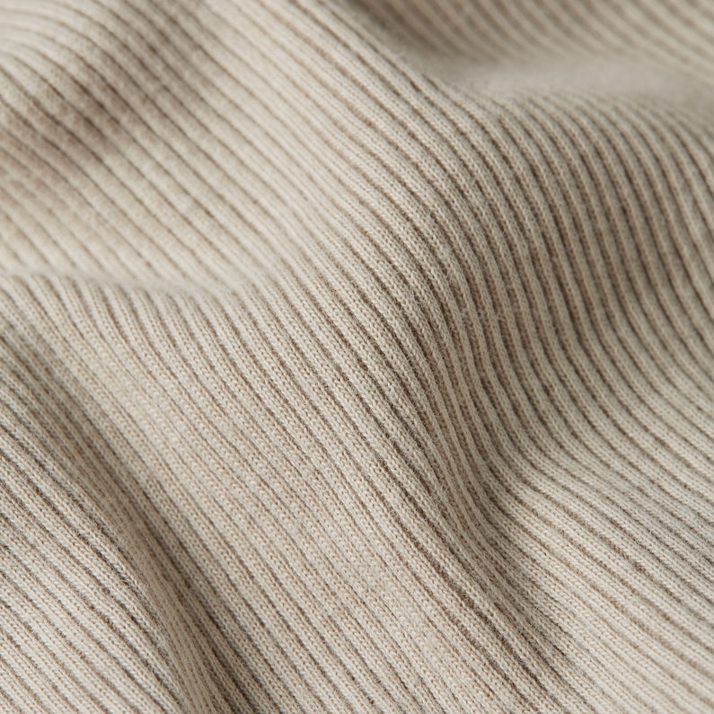 G-STAR Outlet Deep V Slim Top Beige