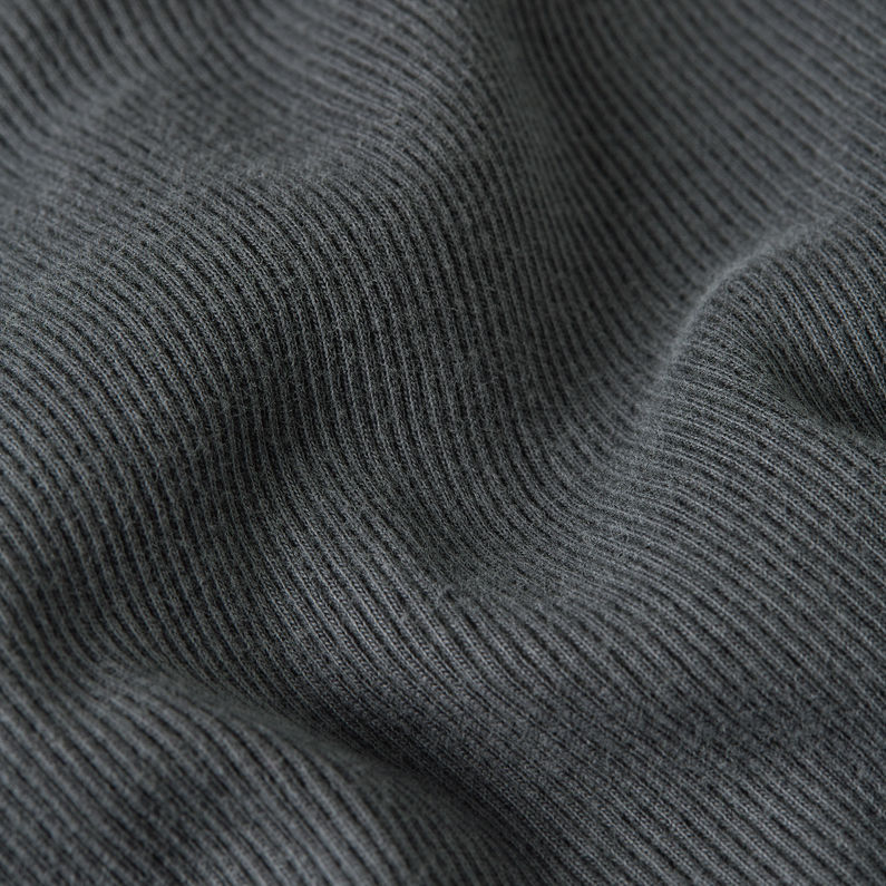 G-STAR Outlet Deep V-neck Slim Top Grey