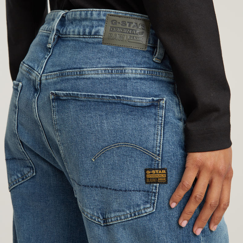 G-STAR Outlet Eve Low Wide Leg Jeans Medium blue