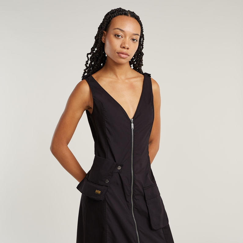 G-STAR Outlet Cargo Dress Black