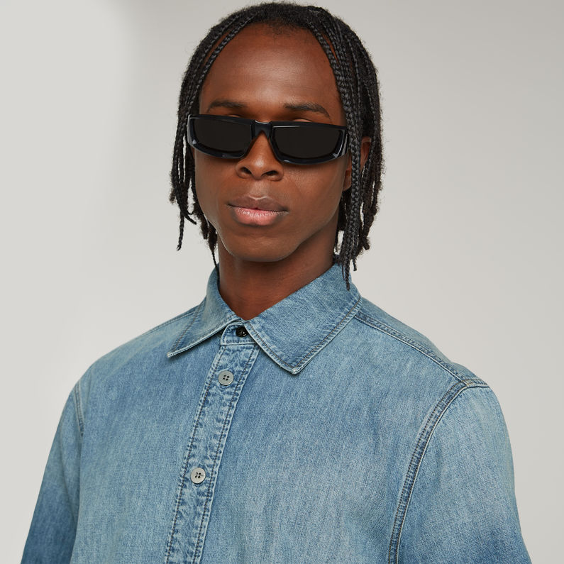 G-STAR Outlet Regular Denim Shirt Light blue