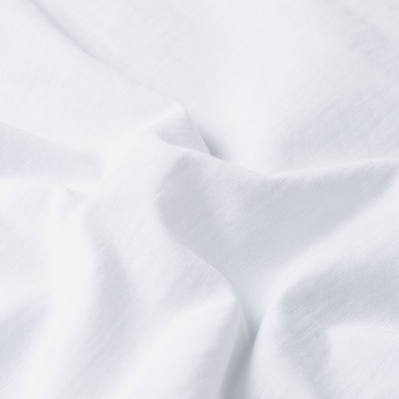 G-STAR Outlet Camiseta Lash Back Graphic Blanco