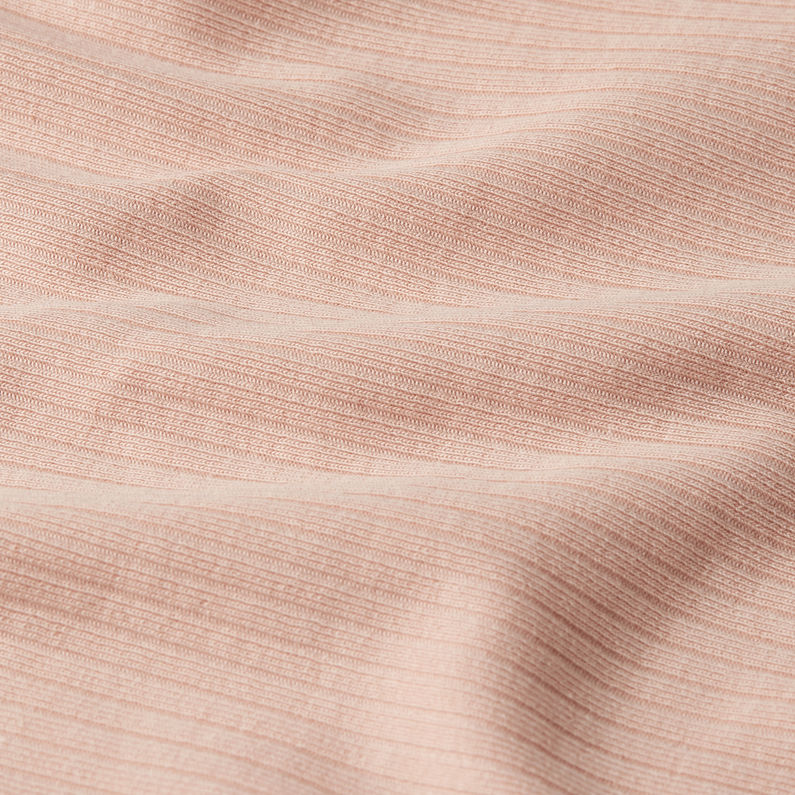 G-STAR Outlet Top sin mangas Slim Rib Rosa