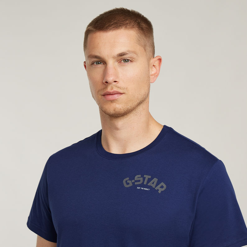 G-STAR Outlet Chest Graphic T-Shirt Medium blue