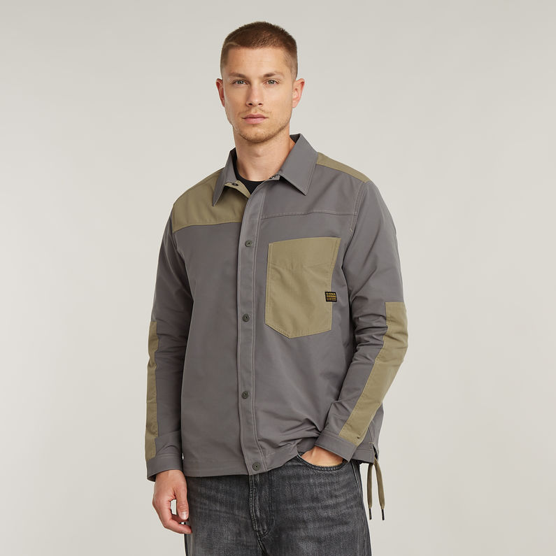 G-STAR Outlet One Pocket Relaxed PM Shirt Grey