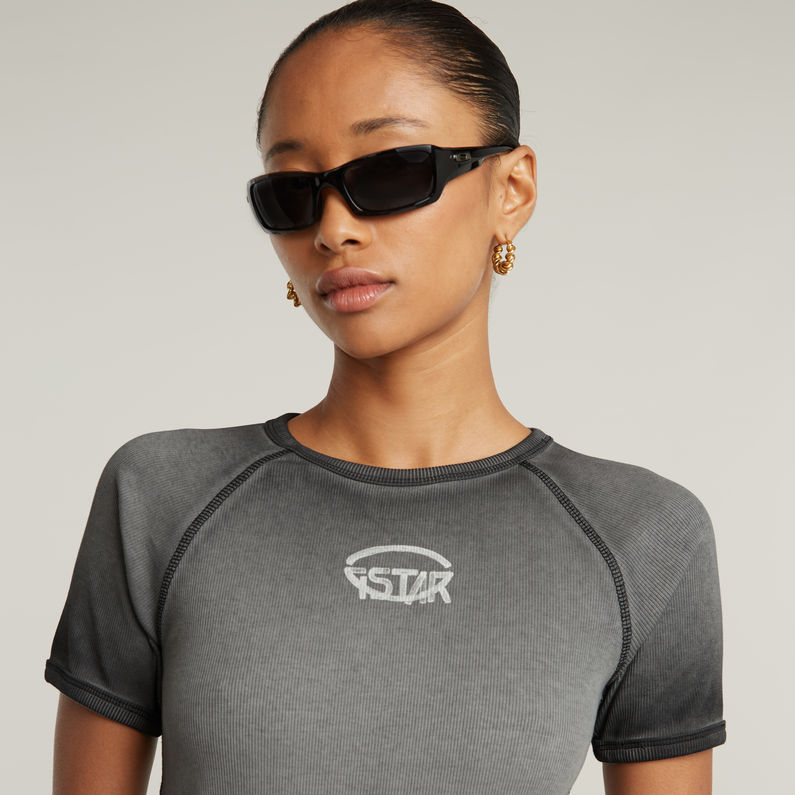 G-STAR Outlet Army Ringer Slim Top Black