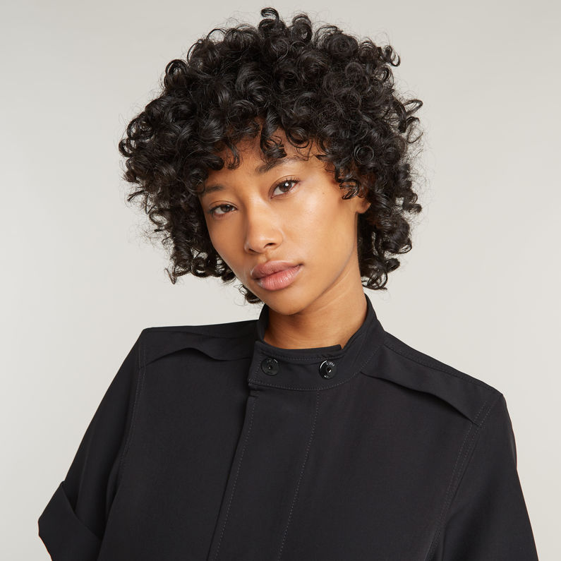 G-STAR Outlet Shortsleeve Workwear Jumpsuit Black