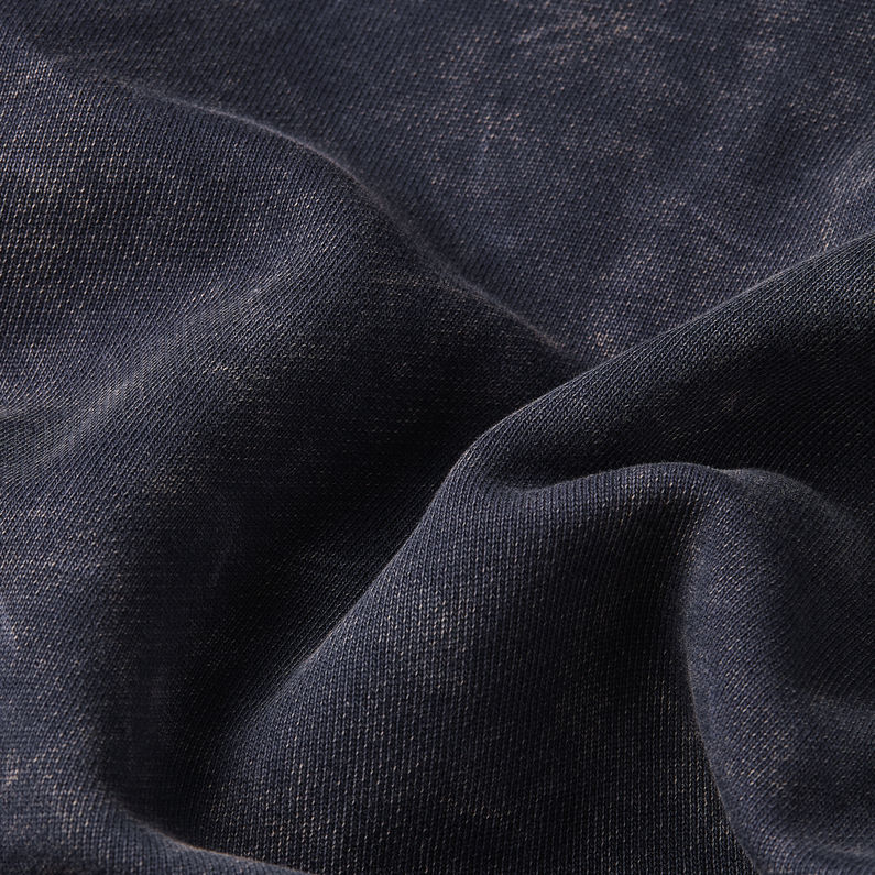 G-STAR Outlet Sudadera Overdyed Loose Hooded Azul oscuro