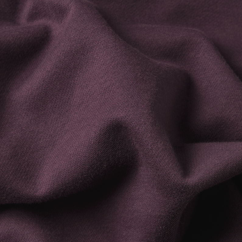 G-STAR Outlet Sudadera Logo Crew Morado