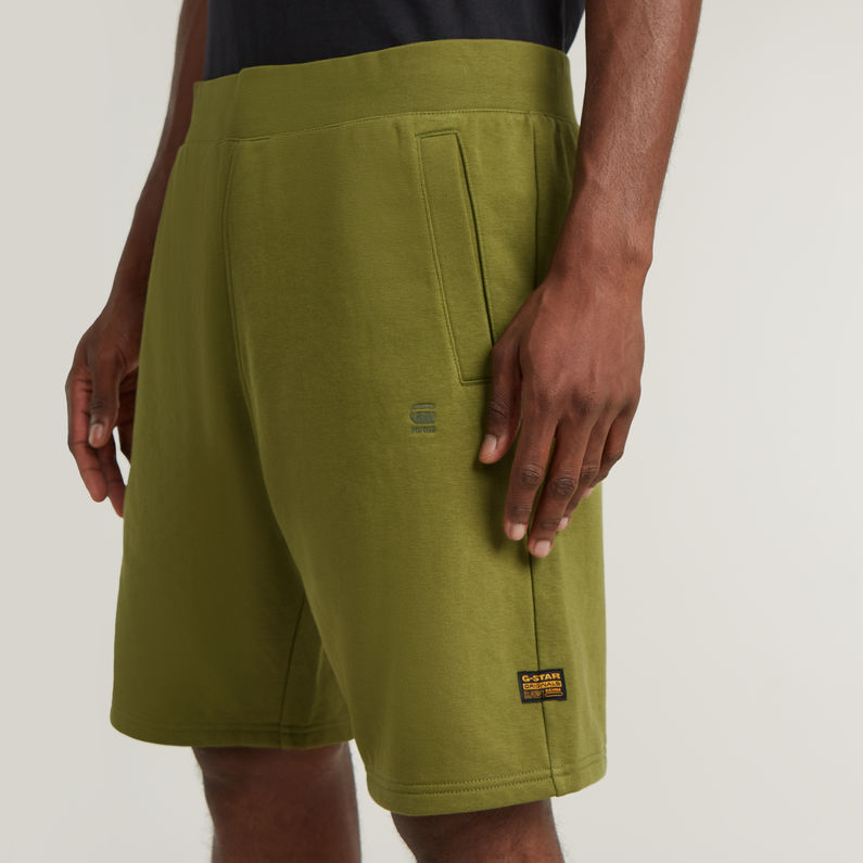 G-STAR Outlet Shorts de felpa Nifous Verde