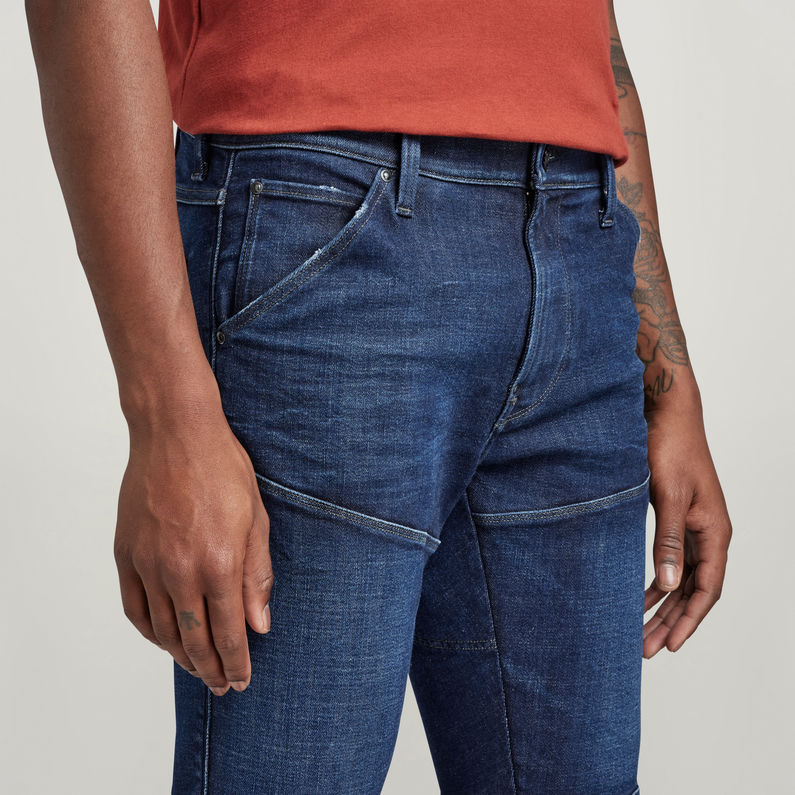 G-STAR Outlet 5620 Zip Knee Skinny Jeans Dark blue