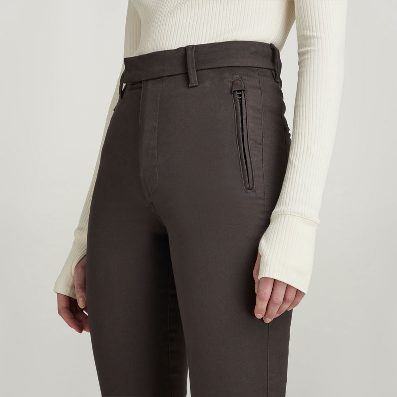 G-STAR Outlet Pantalones chinos Weld High Skinny Marrón