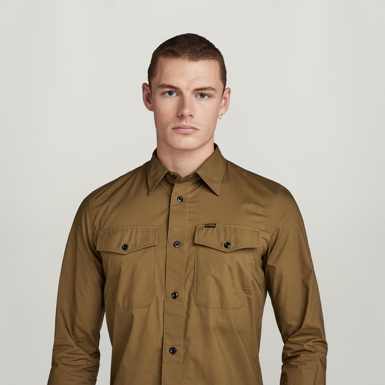 G-STAR Outlet Marine Slim Shirt Green