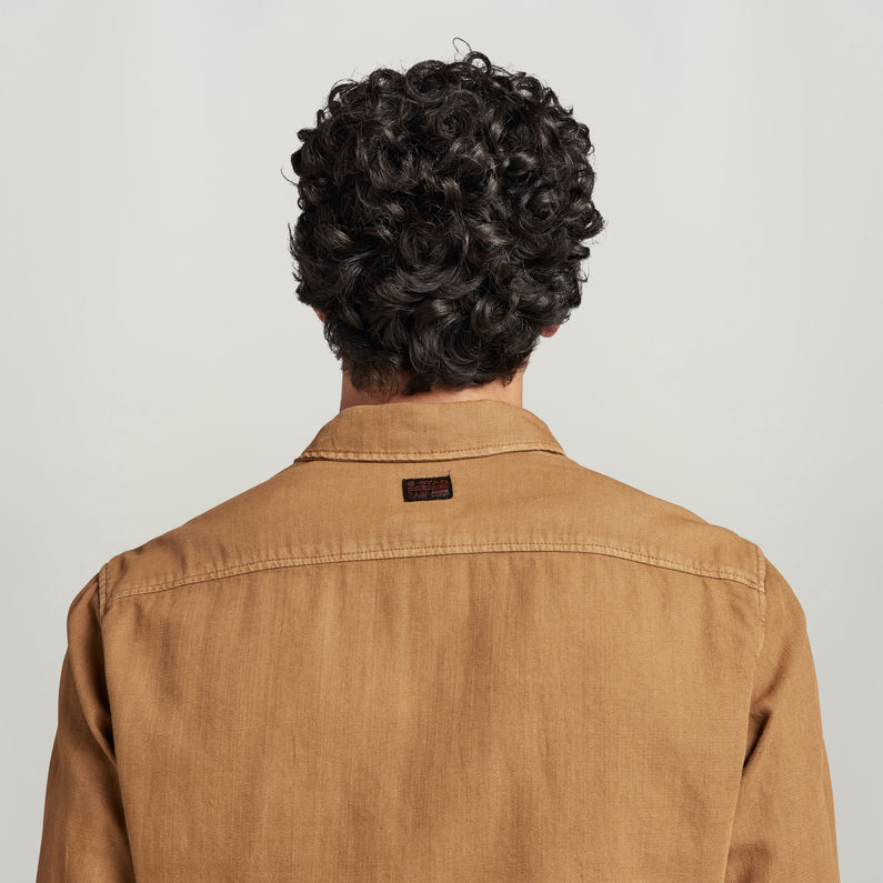 G-STAR Outlet Marine Slim Shirt Brown